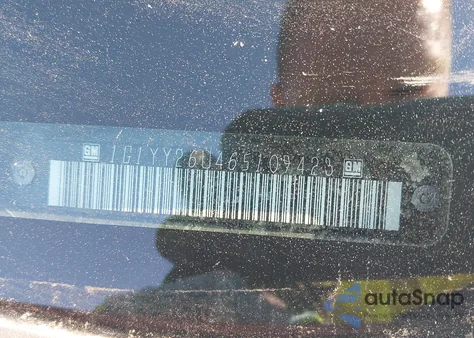 2006 Chevrolet Corvette из США, поврежденный, VIN 1G1YY26U465109423